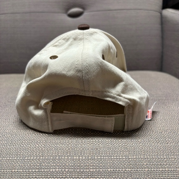 Headmost Beige Cap with Yellow Accent - Picture 3 of 4